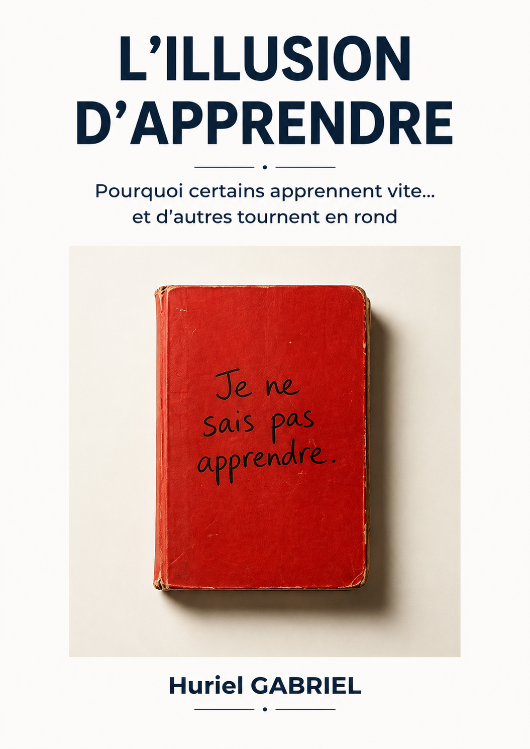 Couverture : L'illusion d'apprendre
